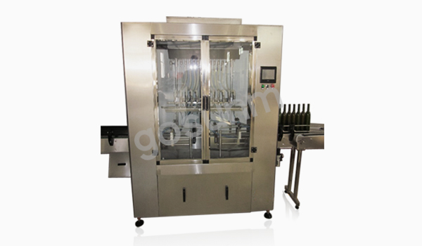 全自動直線自流式灌裝機 全自動直線自流式灌裝機